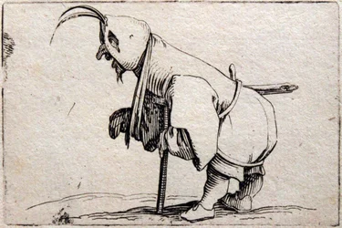 Verschiedene bucklige Figuren